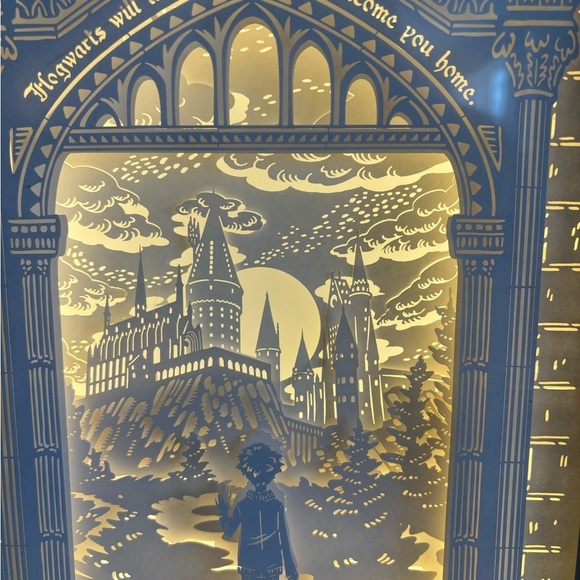 LitJoy Crate Harry Potter Hogwarts Light Box Art Fairyloot Illumicrate - Picture 8 of 9